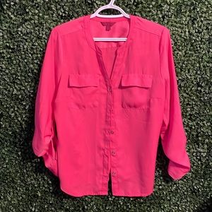 Hot Pink Blouse